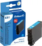 Tooner PELIKAN Tinte Epson E81 T1812 cyan kompatibel