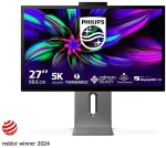Monitor PHILIPS Brilliance 27E3U7903/00 computer 68.6 cm (27") 5120 x 2880 pixels 5K Ultra HD LCD Grey