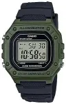 Casio W-218H-3AVDF Timeless Collection k&auml;ekell, green