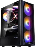 Korpus Zalman N4 Rev.1, ATX Mid Tower PC Case, 6 x 120mm RGB Fans, Black