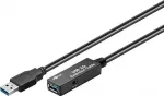 Goobay Aktives USB 3.0 Verl&auml;ngerungskabel 5m [Stecker -> Buchse, Typ A]