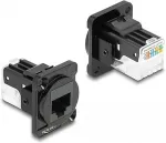 Delock D-Typ Modul RJ45 Cat.6A Buchse zu LSA Buchse