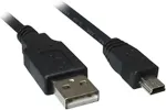 SHARKOON USB 2.0 A-B Mini black 3,0m