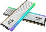 M&auml;lu Adata DDR5 - 32GB - 6000 - CL - 32 (2x 16 GB) Dual Kit, RAM White, AX5U6000C3616G-DTLABRWH, XPG Lancer Blade RGB, INTEL XMP, AMD EXPO