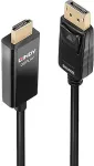 Lindy DisplayPort an HDMI Adapterkabel mit HDR 0,5m