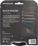 Dunlop Strings for tennis racket BLACK WIDOW 17g/1.26mm 12m