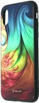 Tellur Cover Glass print for iPhone XR mesmeric