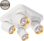 No name CEILING LIGHT TUNIS 4XGU10 ML9940 W/GOLD