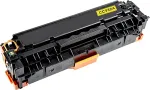 Hp Compatible cartridge CC532A, CE412A, CF382A ,UNV, Yellow