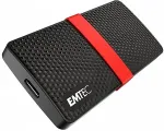 K&otilde;vaketas Emtec X200 1 TB USB Type-C 3.2 Gen 1 (3.1 Gen 1) Black, Red