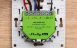 Shelly Dimmer Gen4 Smart Dimmer Wi-Fi Bluetooth, Green