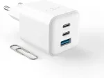 Fixed Mini 2x USB-C and USB GaN Charger 65W