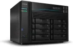 ASUSTOR Lockerstor 10 AS6510T NAS Tower Intel Atom&reg; C3538 8 GB DDR4 0 TB ADM Black