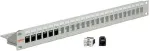 ROLINE 19-Zoll-Keystone-Modultrger, 24P., ungeschirmt, grau