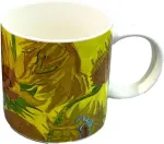 Home4you Kruus PAINTING ART H9.5cm 350ml "P&auml;evalilled"