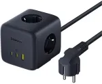 NONAME Power Strip Baseus EnerFill FA11, 3 x Schuko, Black E00082100123-00