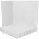 Toorikud MEDIARANGE CD-Leerh&uuml;lle f&uuml;r 2 Dics 10.4mm transparentes Tray