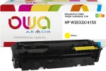 Tooner Armor OWA toner compatible with HP W2032X, 415X, 6000st, yellow, level management
