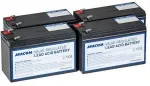 AVACOM Battery kit AVA-RBC133-KIT replacement for renovation of RBC133 (4 pcs of batteries)