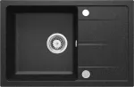 Deante 1-bowl granite sink with drainer