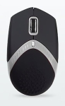 Hiir EXACTGAME AMEI AM-M101S/Ergonomic/Optical/1,600 DPI/Wired USB/Black-Silver