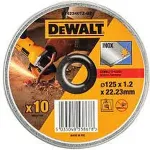 Dewalt cutting disc DT42340TZ-QZ stainless steel - flat 125mmx1.2mm