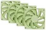 Hyte FA12, case fan light green, 4-pack, 120 mm