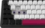 Klaviatuur LORGAR KBP70MW, Wireless 65% Mechanical Gaming Keyboard Pro, Black/red, EN layout