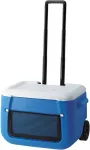 Coleman cool box Polylite Wheeled Mesh 50 Qt 47 L - ratastel k&uuml;lmakast