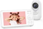 Momcozy BM01 Baby Monitor 1080p, 5000mAh battery