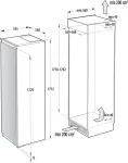 K&uuml;lmik Gorenje G600, FNCI517E62WF, 235 l
