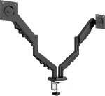 Tracer Double Armflex Monitor Mount, Black