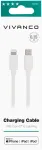 Vivanco kaabel Lightning - USB-C 15cm, valge (62757)
