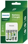 PHILIPS Laadija + 2x700mAh AAA + 2x1300mAh AA