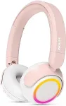 PHILIPS Laste k&otilde;rvaklapid BT, roosa