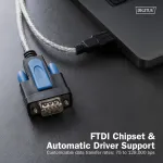 Digitus USB to DB9 RS232 cable DA-70170
