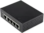 StarTech.com Industrial 5 Port Gigabit PoE Switch - 30W - Power Over Ethernet Switch - Hardened GbE PoE+ Unmanaged Switch - Rugged High Power Gigabit Network Switch IP-30/-40 C to 75 C - TAA
