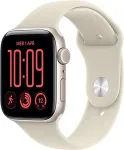APPLE Nutikell Watch SE 3 GPS + Cellular 44mm Starlight alumiiniumkorpus liivakarva spordirihmaga - M/L
