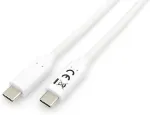 Equip Kabel USB-C3.2->C Gen1 PD60W St/St 1.00m wei&szlig;