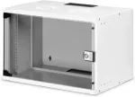 Digitus SOHO PRO wall-mounted enclosure, light grey IT cabinet, 7 rack units