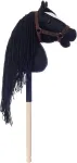 Tootiny Horse on a stick HOPPIHORSE Hobby Horse A4 black