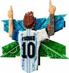 Lego EDITIONS 43018 Lionel Messi - Celebration