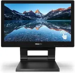 Monitor PHILIPS 162B9T/00 computer 39.6 cm (15.6") 1366 x 768 pixels HD LCD Touchscreen Black