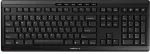 Klaviatuur CHERRY STREAMBLACK KEYBOARD WIRELESS USB US INTERNATIONAL