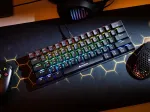 Klaviatuur Tracer 47872 Gamezone CLAWS 61 USB Mechanical Keyboard, Black