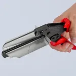KNIPEX 95 02 21 Kunststoffschere Geeignet f&uuml;r (Abisoliertechnik) Kabelkan&auml;le 4 mm