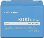 QOLTEC Battery LiFePO4 12.8V 30Ah 384Wh w/ BMS