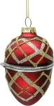 Home4you J&otilde;uluehe JOY EGG RED 9.5cm, klaas