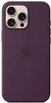 APPLE iPhone 16 Pro Max Silicone Case with MagSafe - Plum