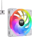 Thermaltake 140mm SWAFAN EX14 RGB PC Cooling Fan White TT Premium Edition 3 Pack